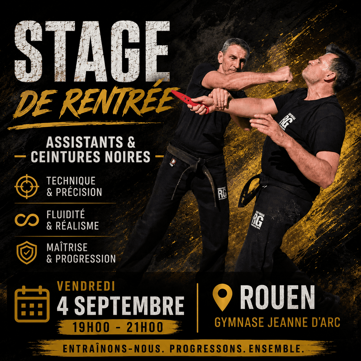 stage de rentrée assistants Team RG 2026