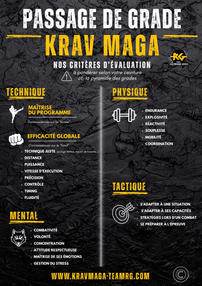 PASSAGE DE GRADE en KRAV MAGA (2)