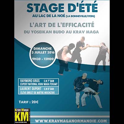 stage été krav maga team RG