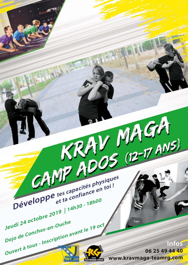 Camp Ado Krav Maga Team RG Flyer