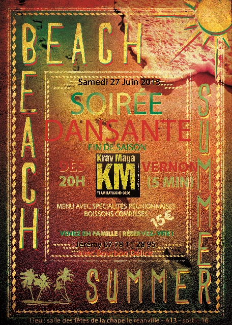soirée krav maga team Gros 2015