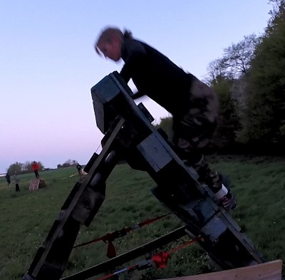 section feminine lors du boot camp - krav maga team R Gros