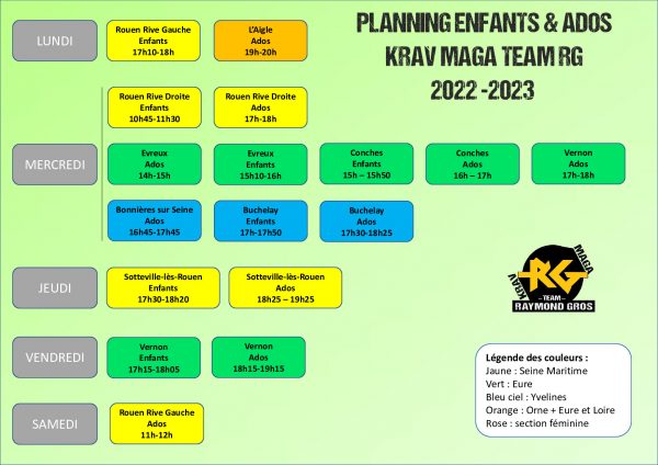 Planning cours ados enfants Sept 2022_0